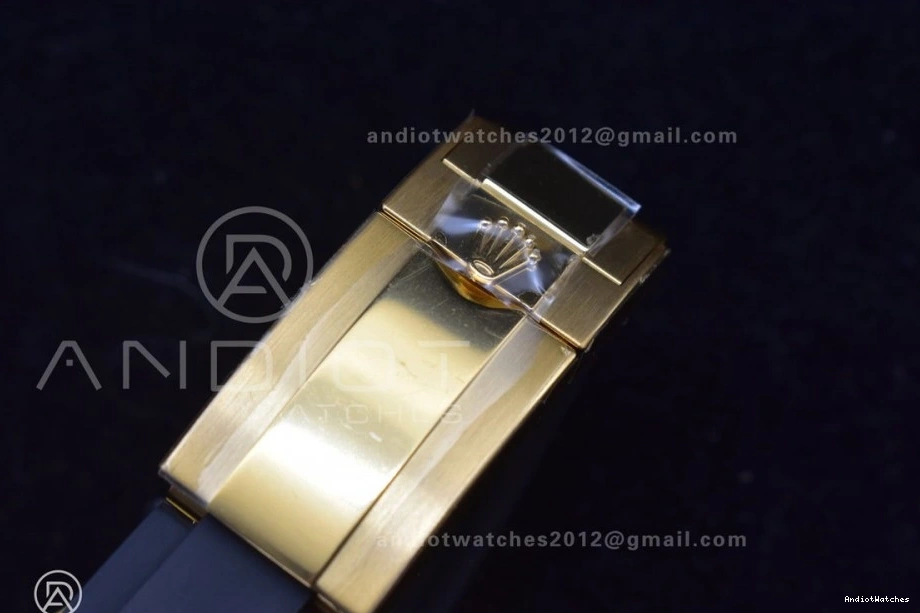 Strap SA Daytona Best Reliable YG Edition BTF on Dial Lume 1:1 116518 Rubber 764 Oysterflex 0314